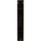 Ekena Millwork Damon Wrought Iron Bracket, (Triple center brace), Antiqued Warm Silver 2"W x 10"D x 12"H BKTM02X10X12TDAAWS - alternate 2